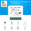 eWeLink 16A Mini Comutator Inteligent Wifi DIY cu Suport pentru Control Bidirecțional pentru Automatizarea Casei Inteligente, Funcționează cu Alexa și Google Assistant, Control de la Distanță.
